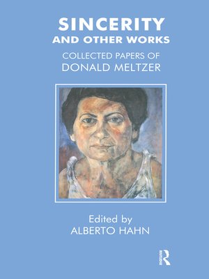 cover image of Sincerity and Other Works